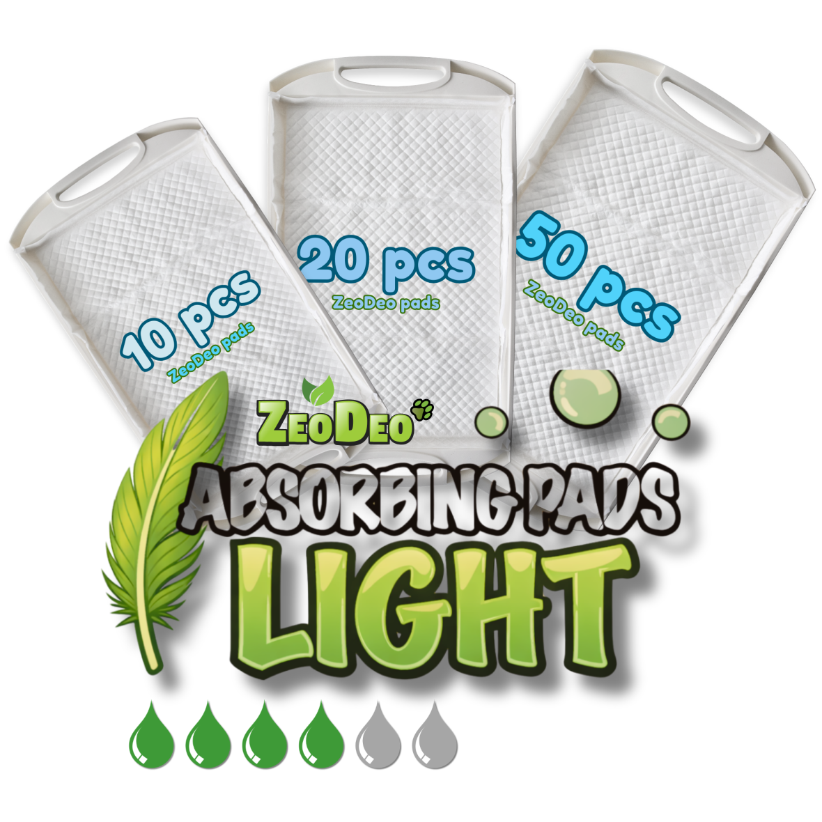 Absorbējošie paladziņi – LIGHT